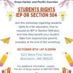 Student Rights: IEP or Section 504 Workshop